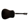 Jay Turser Dreadnought Acoustic Guitar, Full Size, Black - Image 2